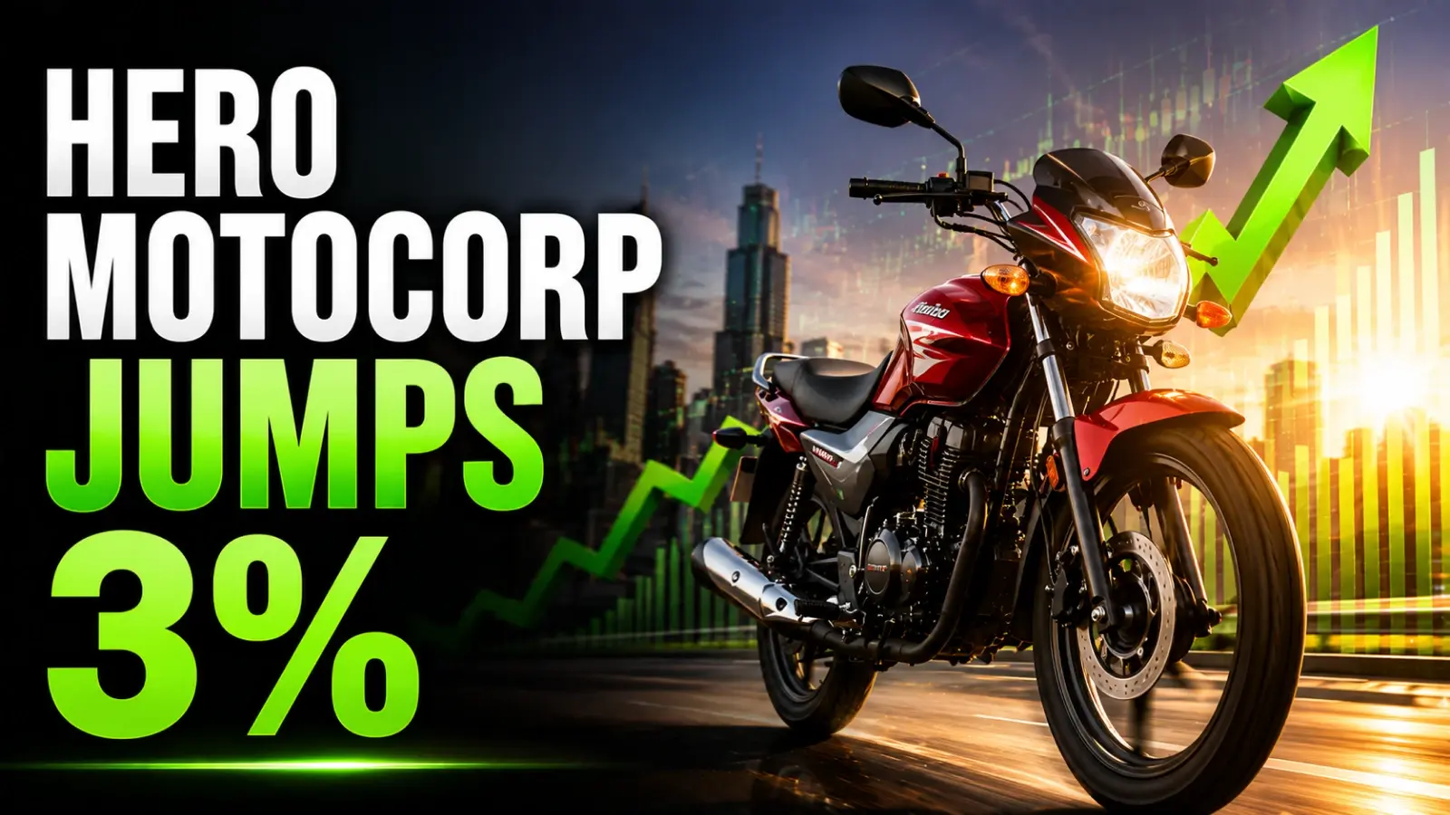 Hero MotoCorp Shares Jumps 3% as El Niño Concerns Seen Overdone