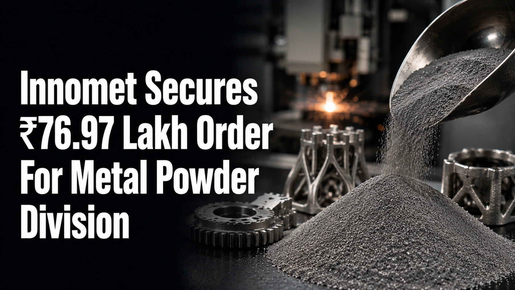 Innomet Secures ₹76.97 Lakh Order for Metal Powder Division; Shares Rise Nearly 4%
