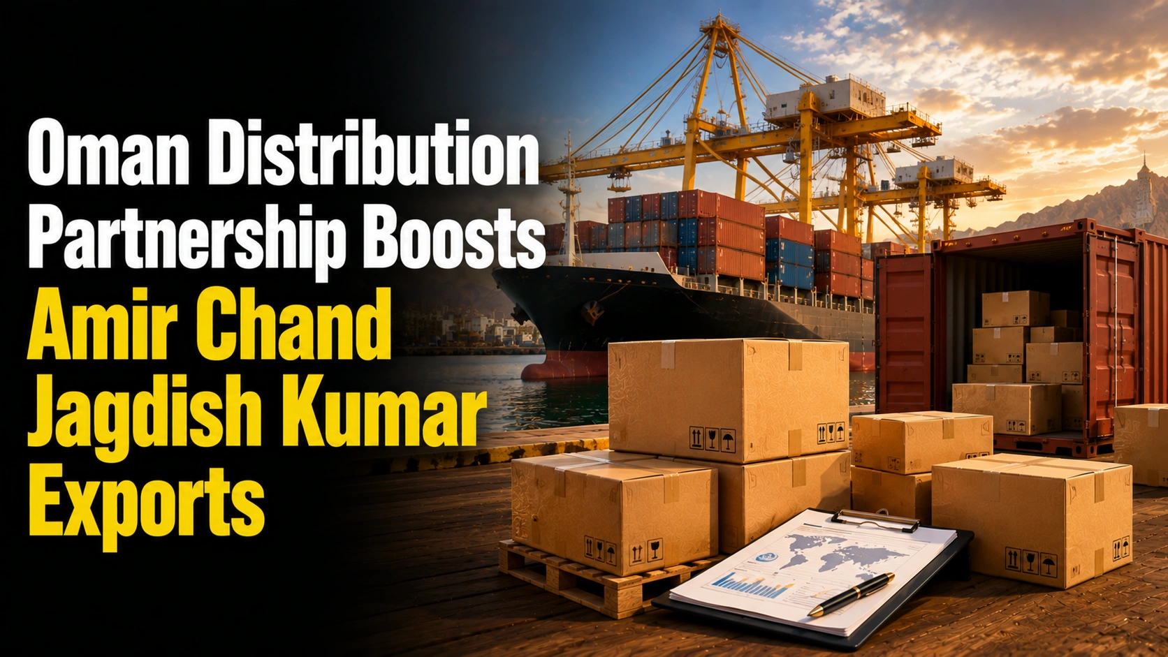 Oman Distribution Partnership Boosts Amir Chand Jagdish Kumar Exports; Shares Rise 2.49%