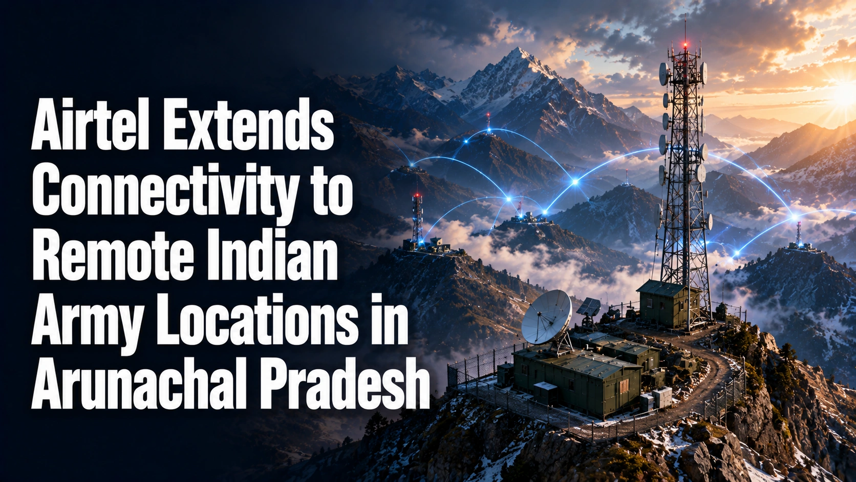 Airtel Extends Connectivity to Remote Indian Army Locations in Arunachal Pradesh 