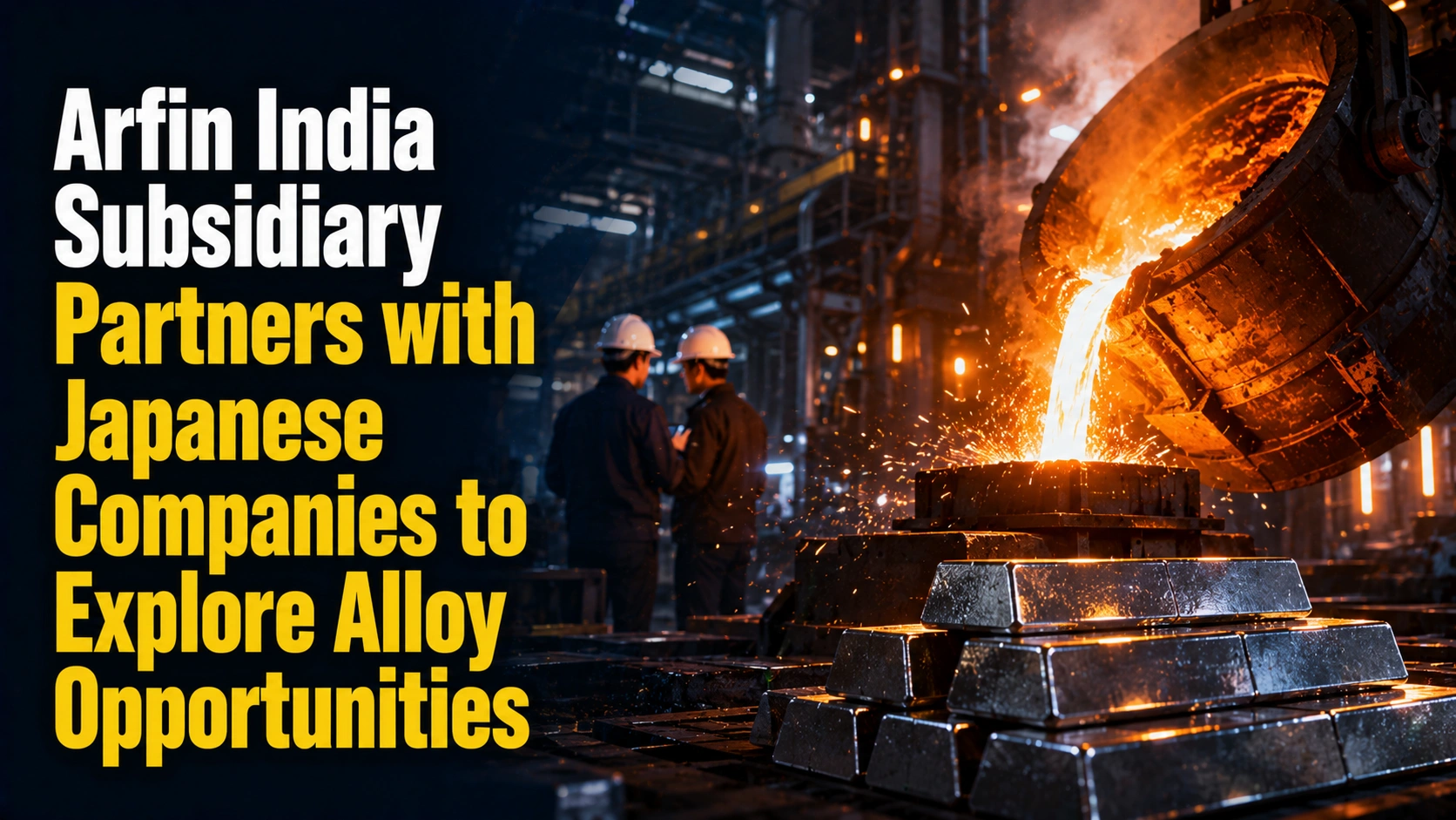 Arfin India Subsidiary Partners with Japanese Companies to Explore Alloy Opportunities; Shares Gain Over 2%