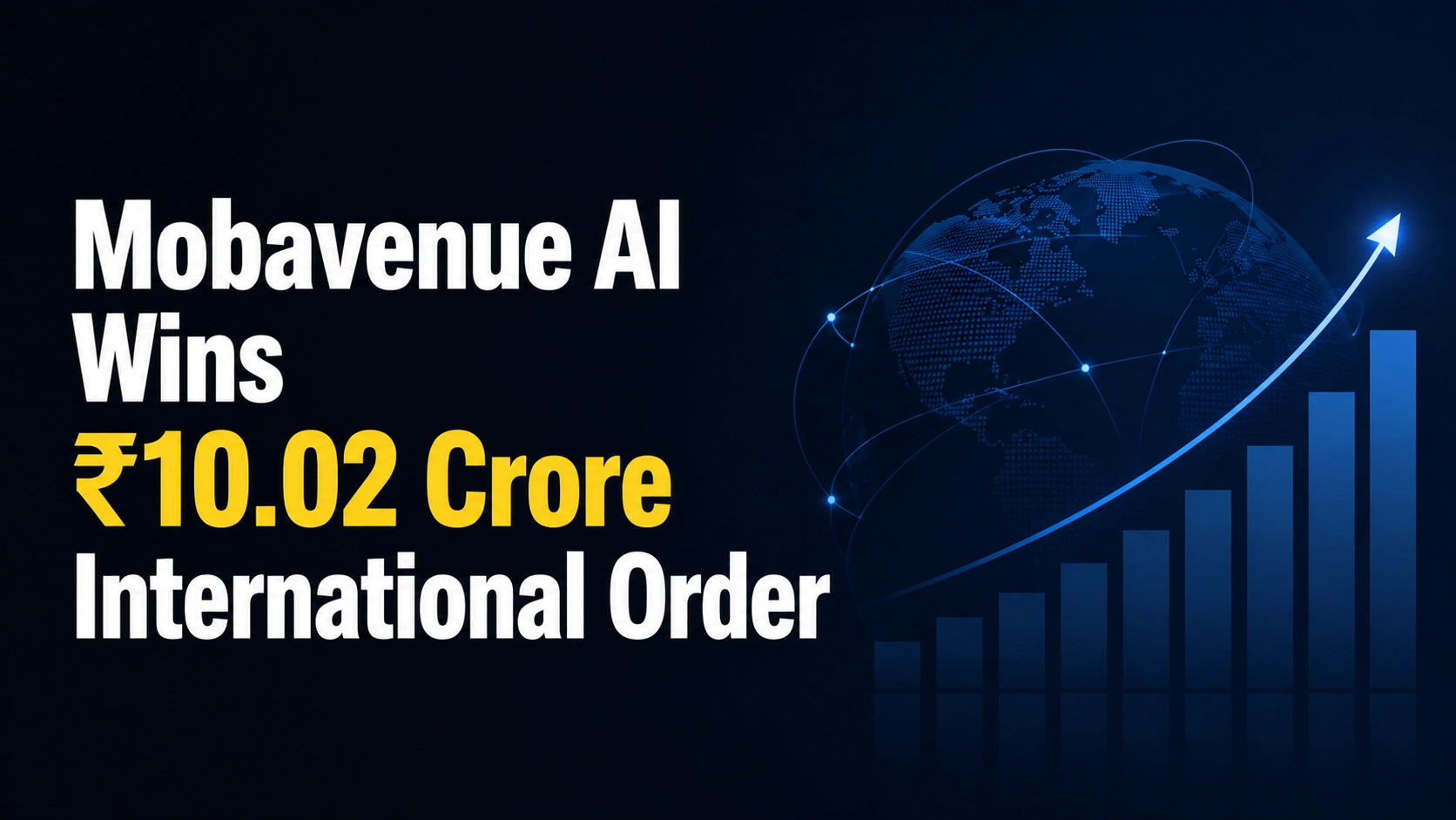 Mobavenue AI Wins ₹10.02 Crore International Order; Stock Draws Investor Interest