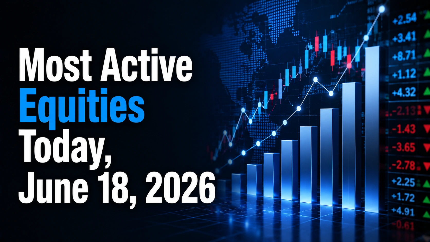 Most Active Equities Today, June 18, 2026: Vodafone Idea, IFCI, Yes Bank Dominate Trading Volumes  