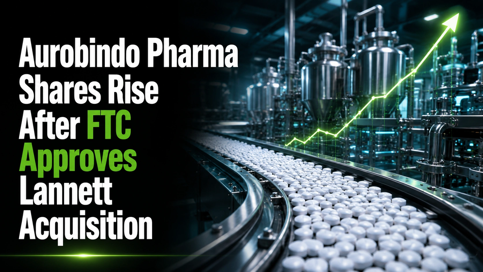 Aurobindo Pharma Shares Rise After FTC Approves Lannett Acquisition; Shares Trade Positive