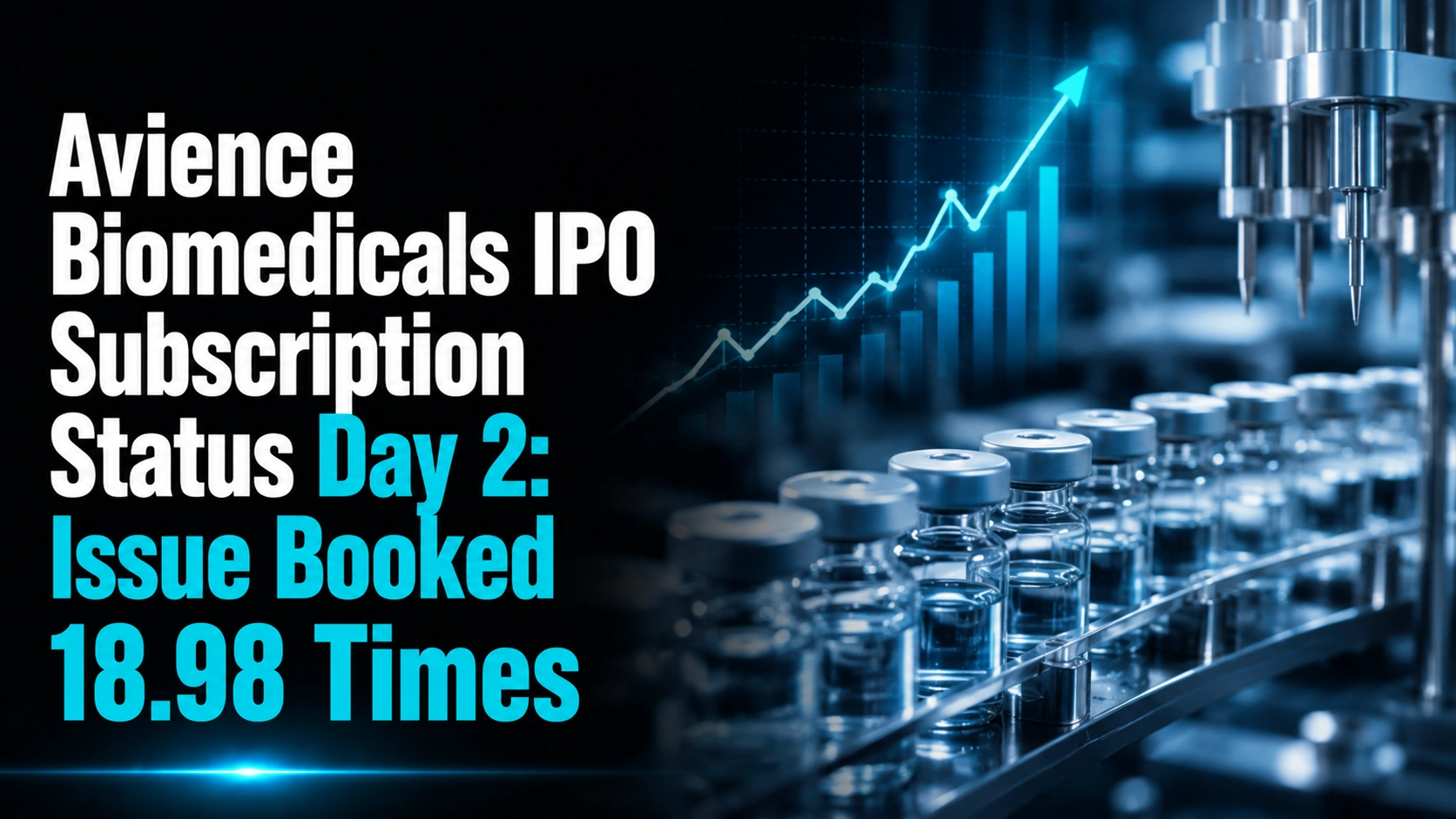 Avience Biomedicals IPO Subscription Status Day 2: Issue Booked 18.98 Times as Retail, NII Demand Soars