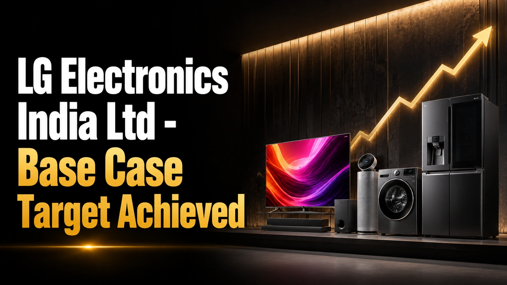 LG Electronics India Ltd - Base Case Target Achieved