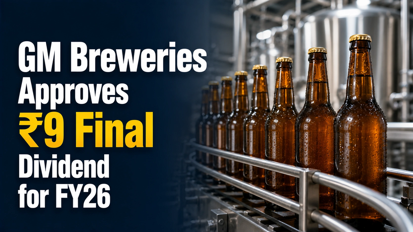 GM Breweries Approves ₹9 Final Dividend for FY26; Shares Edge Higher