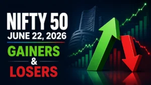 Nifty 50 June 22, 2026, Gainers: Cipla, Tech Mahindra, Dr Reddy's Lead