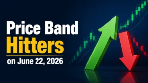 Price Band Hitters on June 22, 2026: Kanoria Chemicals, Synoptics Technologies, CMI Cables Hit Price Bands