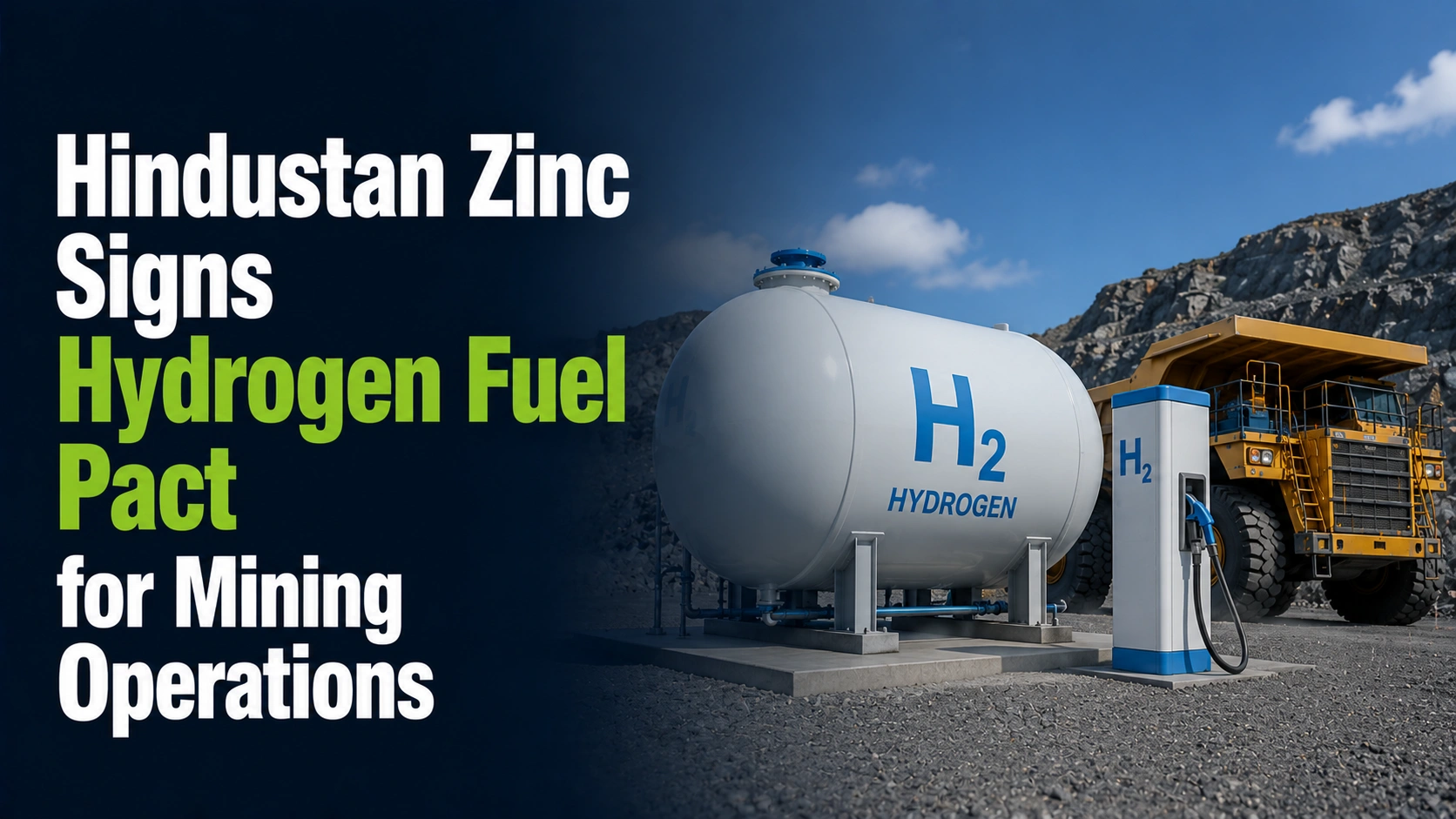 Hindustan Zinc Signs Hydrogen Fuel Pact for Mining Operations; Shares Gain 1.7%