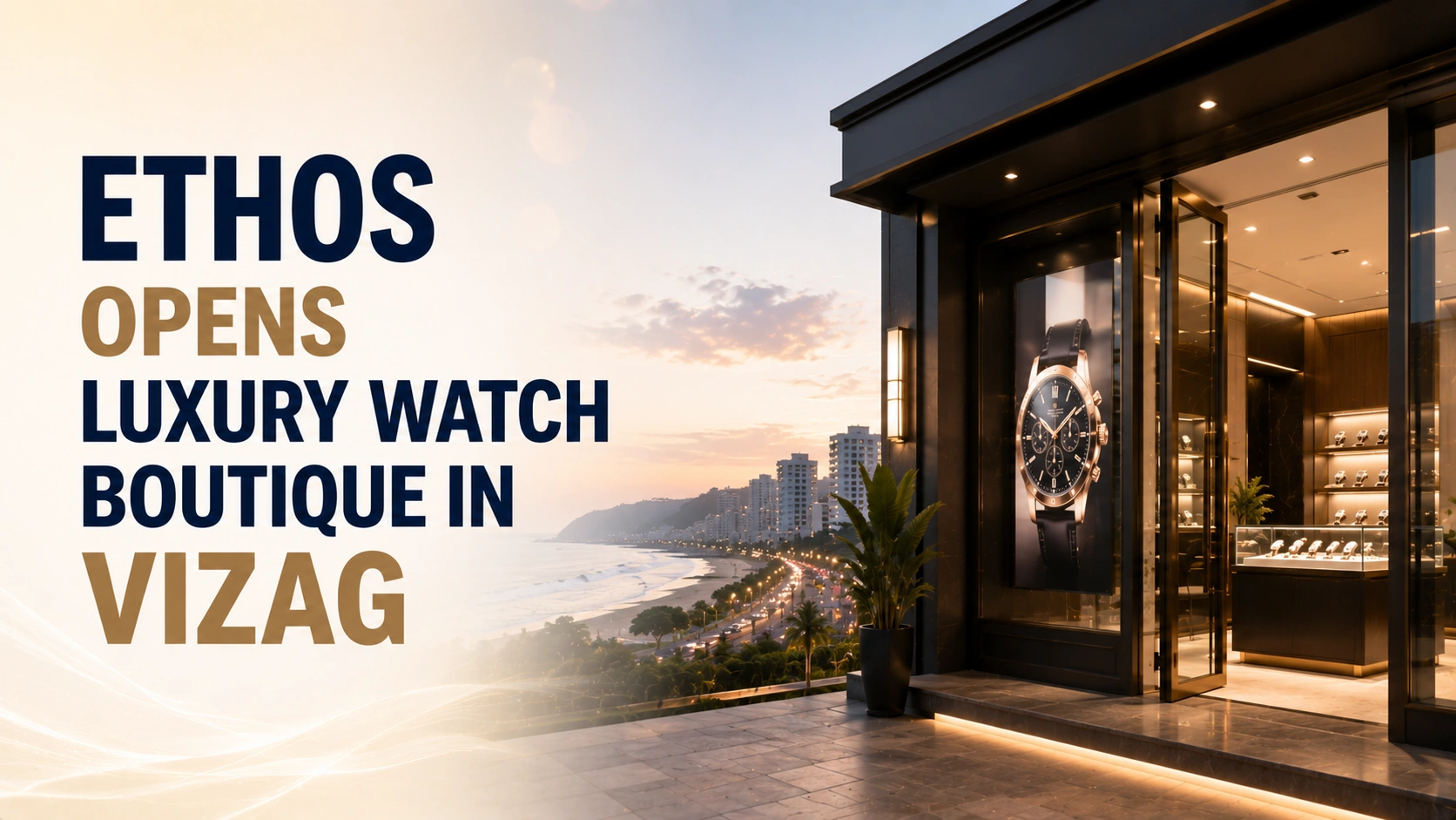 Ethos Opens Luxury Watch Boutique in Vizag; Shares Fall 1.66%