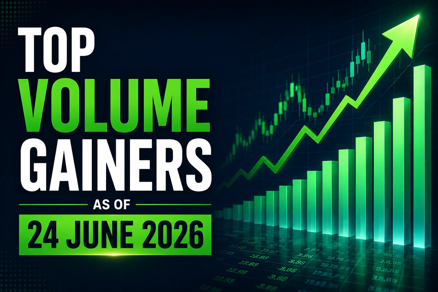 Top Volume Gainers of June 24, 2026: TCI Express, Bhilwara Technical Textiles, Ramco Systems Lead 