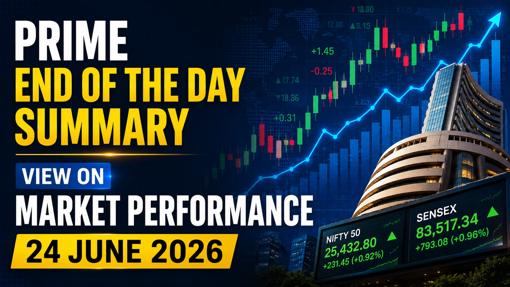 Prime End of the Day Summary: View on Market Performance 24 June 2026