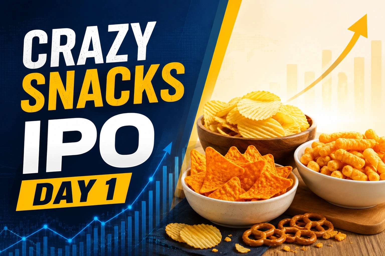 Crazy Snacks IPO Day 1: Retail Investors Make a Quiet Start As ₹31.47 Crore SME Issue Opens for Subscription 