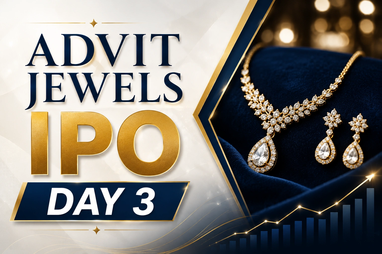Advit Jewels IPO Day 3: Subscription Soars Past 72 Times As ₹165 Crore Issue Closes Today