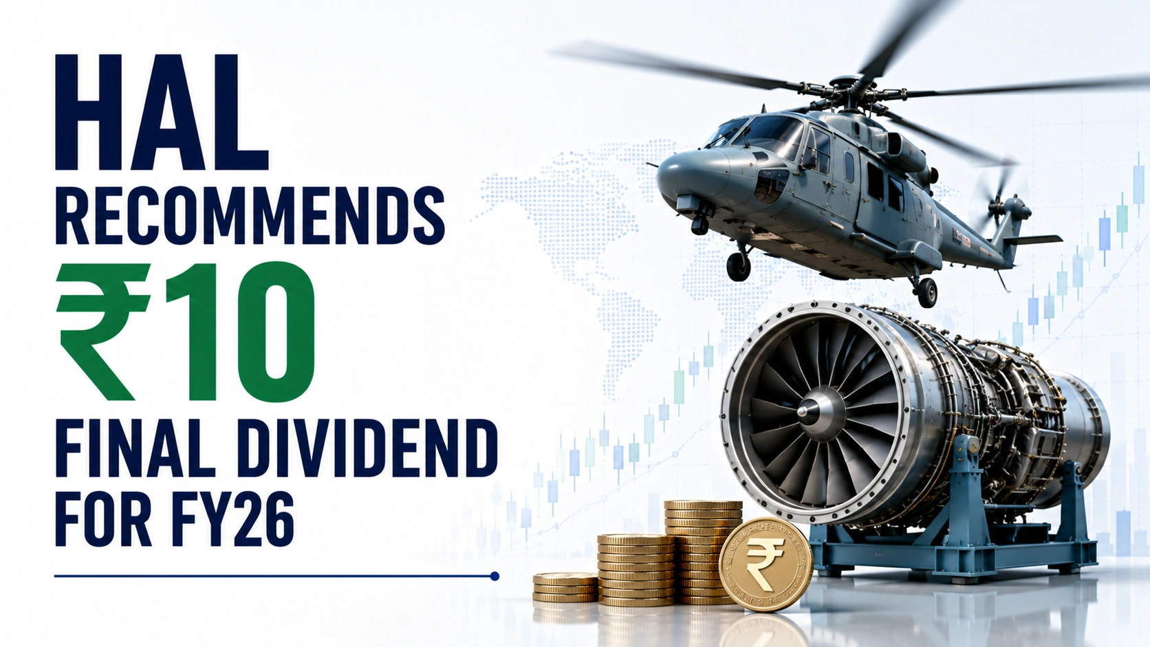 HAL Recommends ₹10 Final Dividend for FY26; Shares Slip