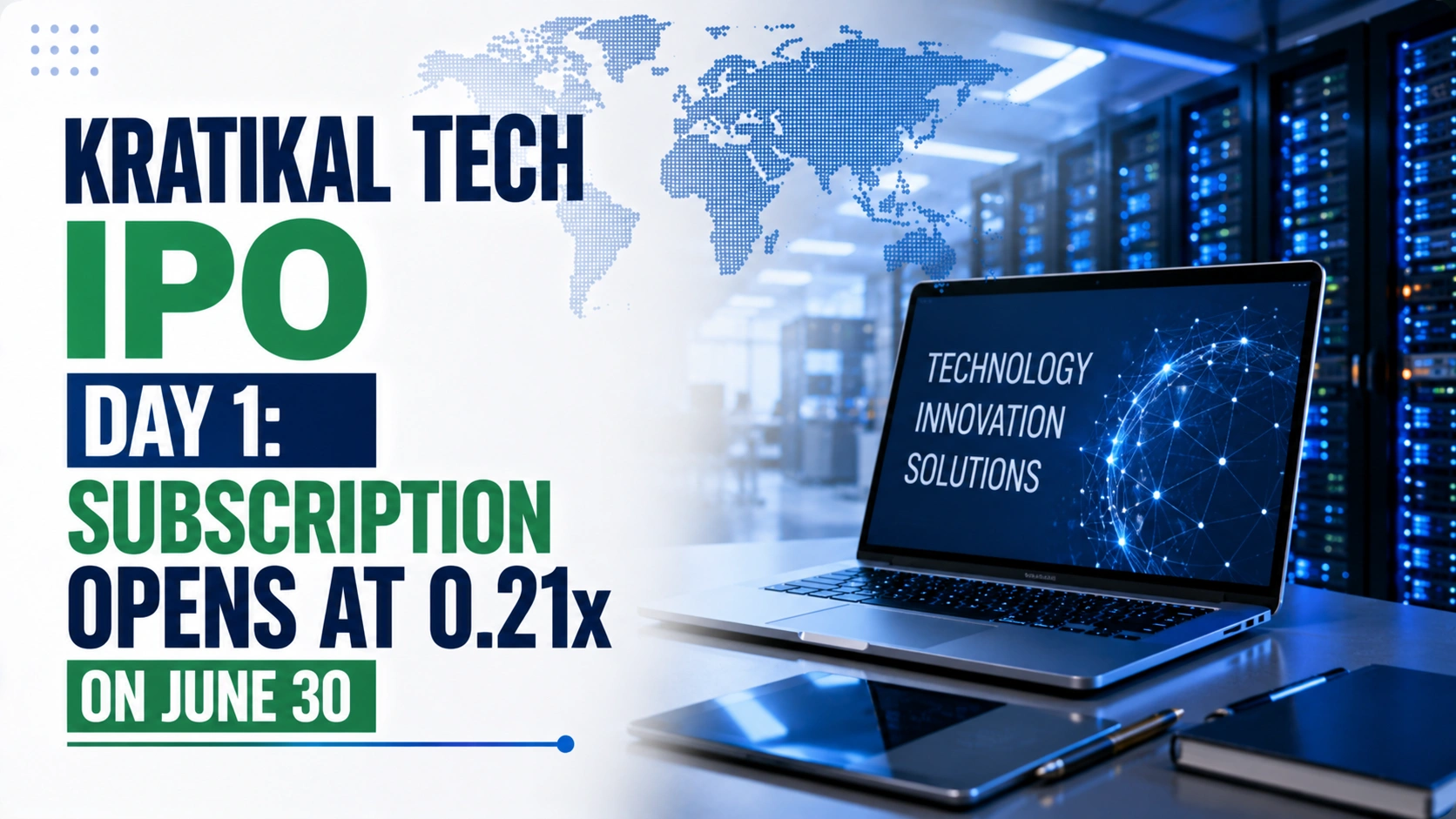 Kratikal Tech IPO Day 1: Subscription Opens At 0.21x On June 30
