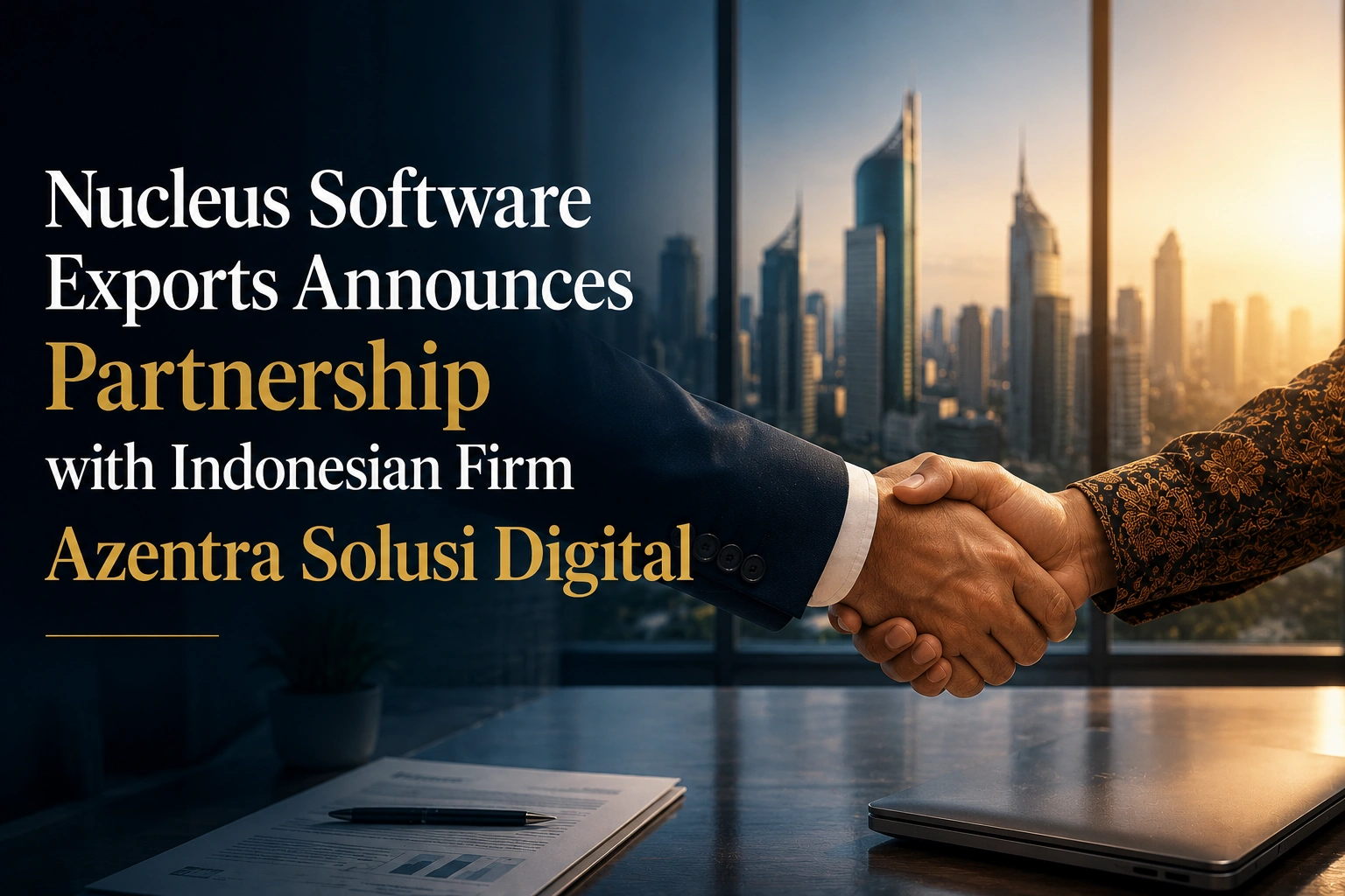 Nucleus Software Exports Announces Partnership with Indonesian Firm Azentra Solusi Digital