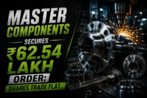 Master Components Secures ₹62.54 Lakh Order; Shares Trade Flat
