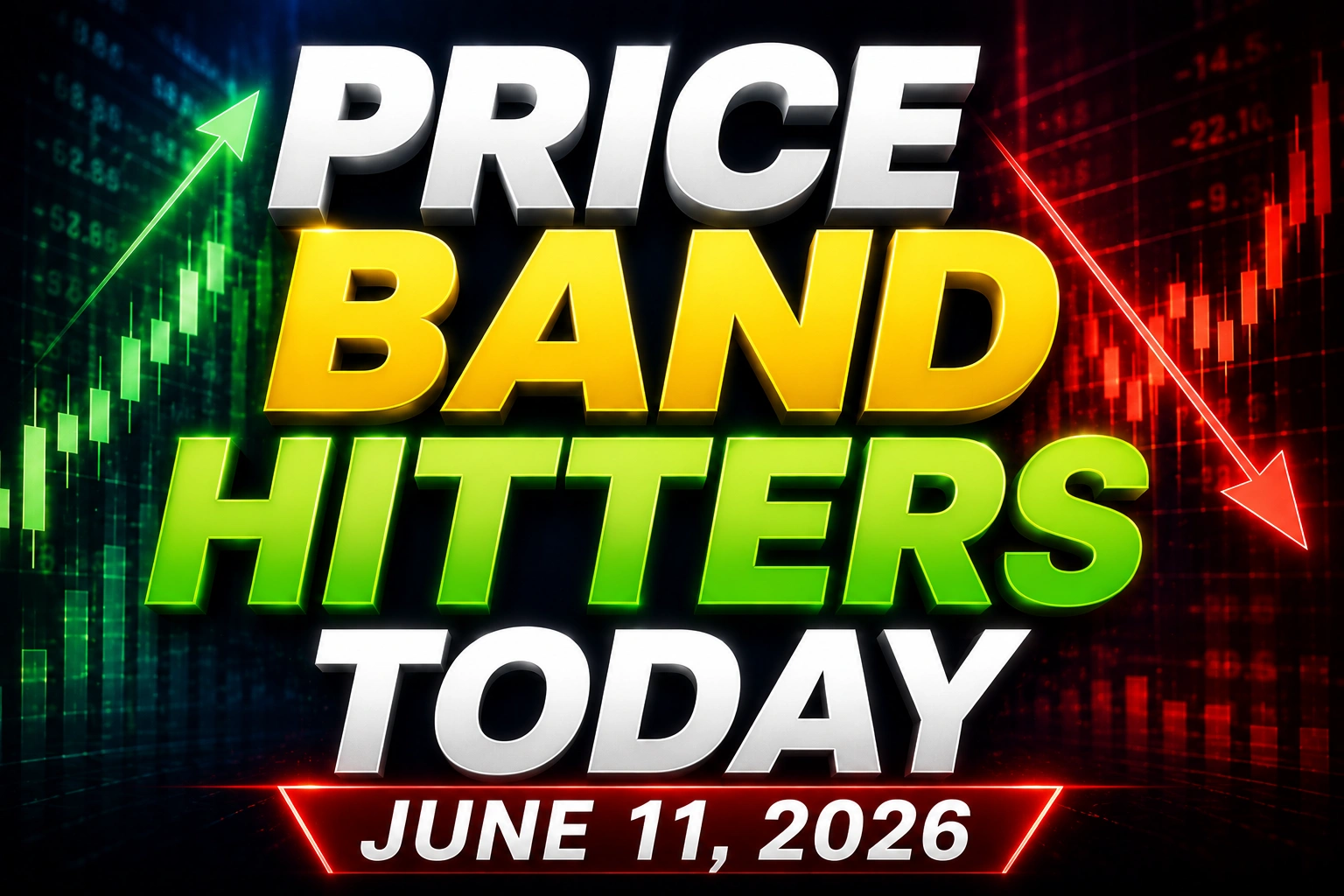 Price Band Hitters Today, June 11, 2026: Blue Jet Healthcare, PPAP Automotive, EBGNG Lead Movers