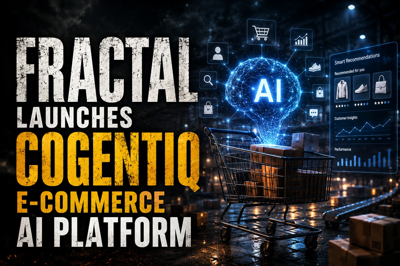 Fractal Launches Cogentiq E-Commerce AI Platform; Shares Rise 1.59%