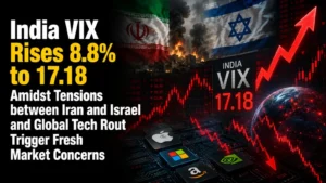 In‌dia VI‌‌X Rises 8.8% to 17.18 Amidst Tensions between Ira‌n an‌‌d Israel and Global Te‌‌c‌h Rout Trigger Fresh Market Concerns
