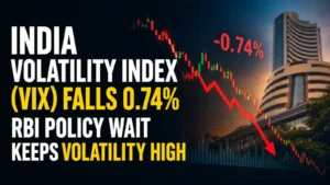 India VIX June 4, 2026: Volatility Index Falls 0.74% to 16.11; RB‌I Monetary Policy Decision Wait Keeps Vol‌at‌il‌‌it‌‌y High