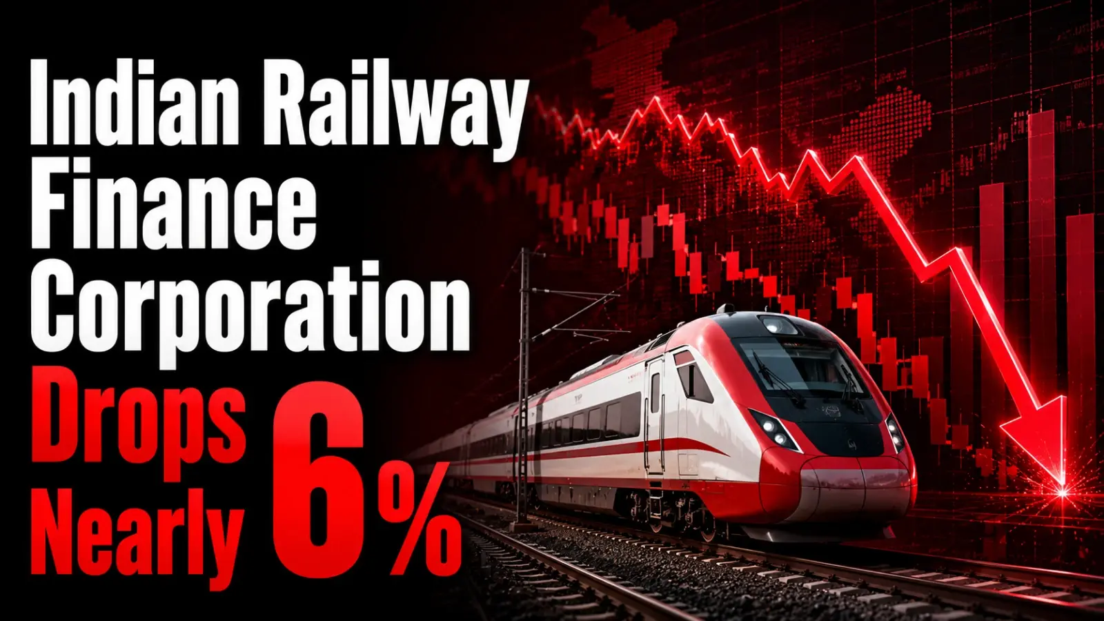 Indian Railway Finance Corporation (IRFC) Share Drops Nearly 6% as Government Launches OFS to Sell Up to 2% Stake
