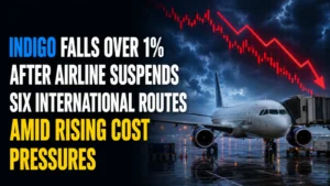 Indigo Shares Falls Over 1% After Airline Suspends Six International Routes Amid Rising Cost Pressures