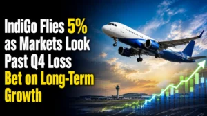 IndiGo Shares Up 5% as MarketsLook Past Q4 Loss, Bet on Long-Term Growth