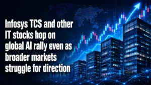 Infosys, TCS And Other IT Stocks Hop on Global AI Rally Even as Broader Markets Struggle for Direction 