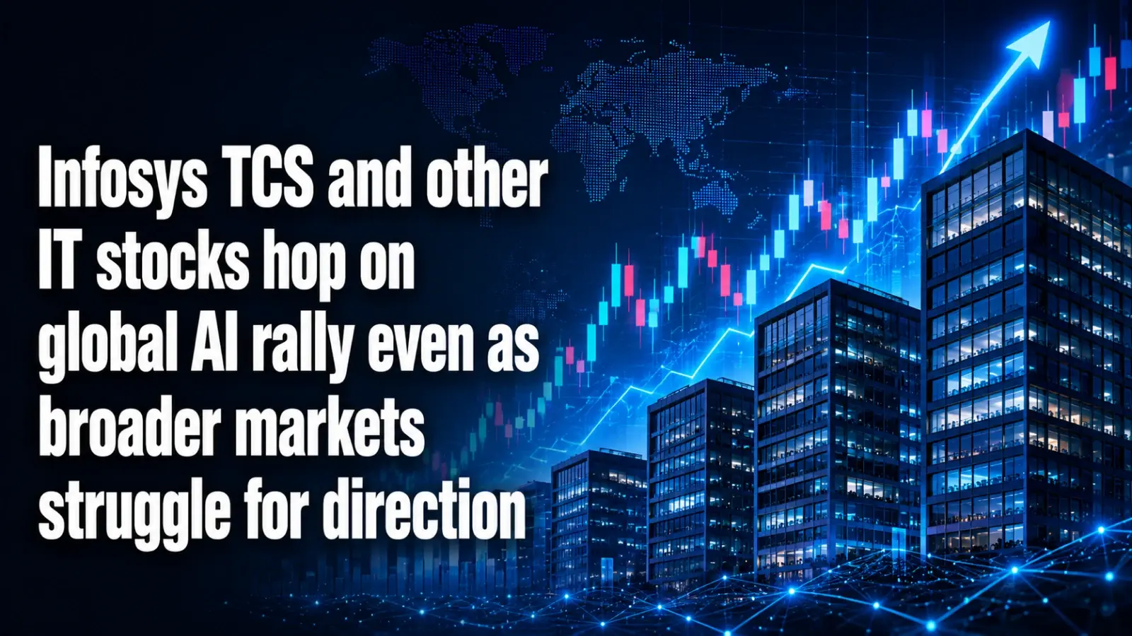 Infosys, TCS And Other IT Stocks Hop on Global AI Rally Even as Broader Markets Struggle for Direction 