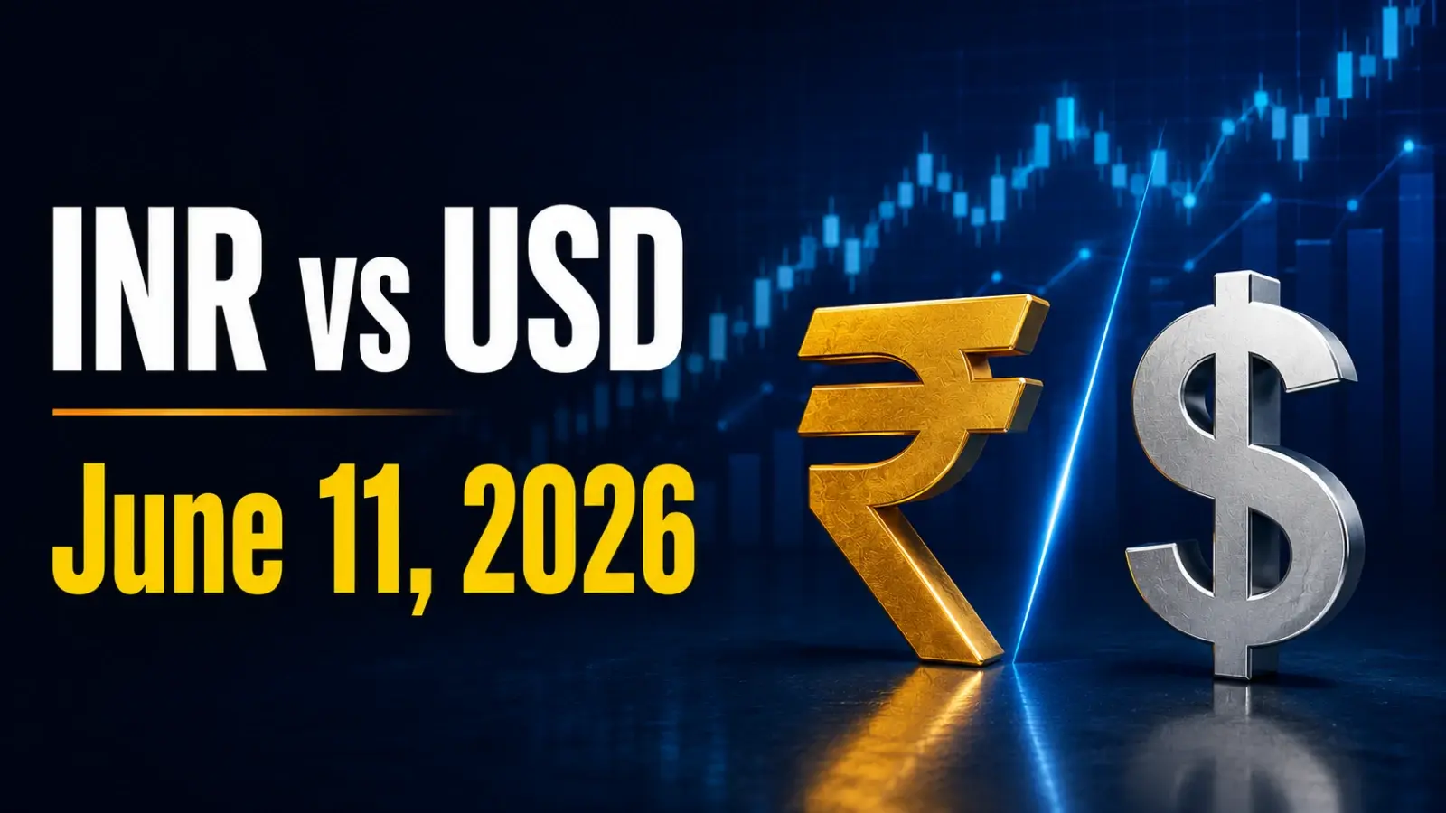 INR vs USD, June 11, 2026: Rupee slumps 50 paise to close at 95.75 against US dollar