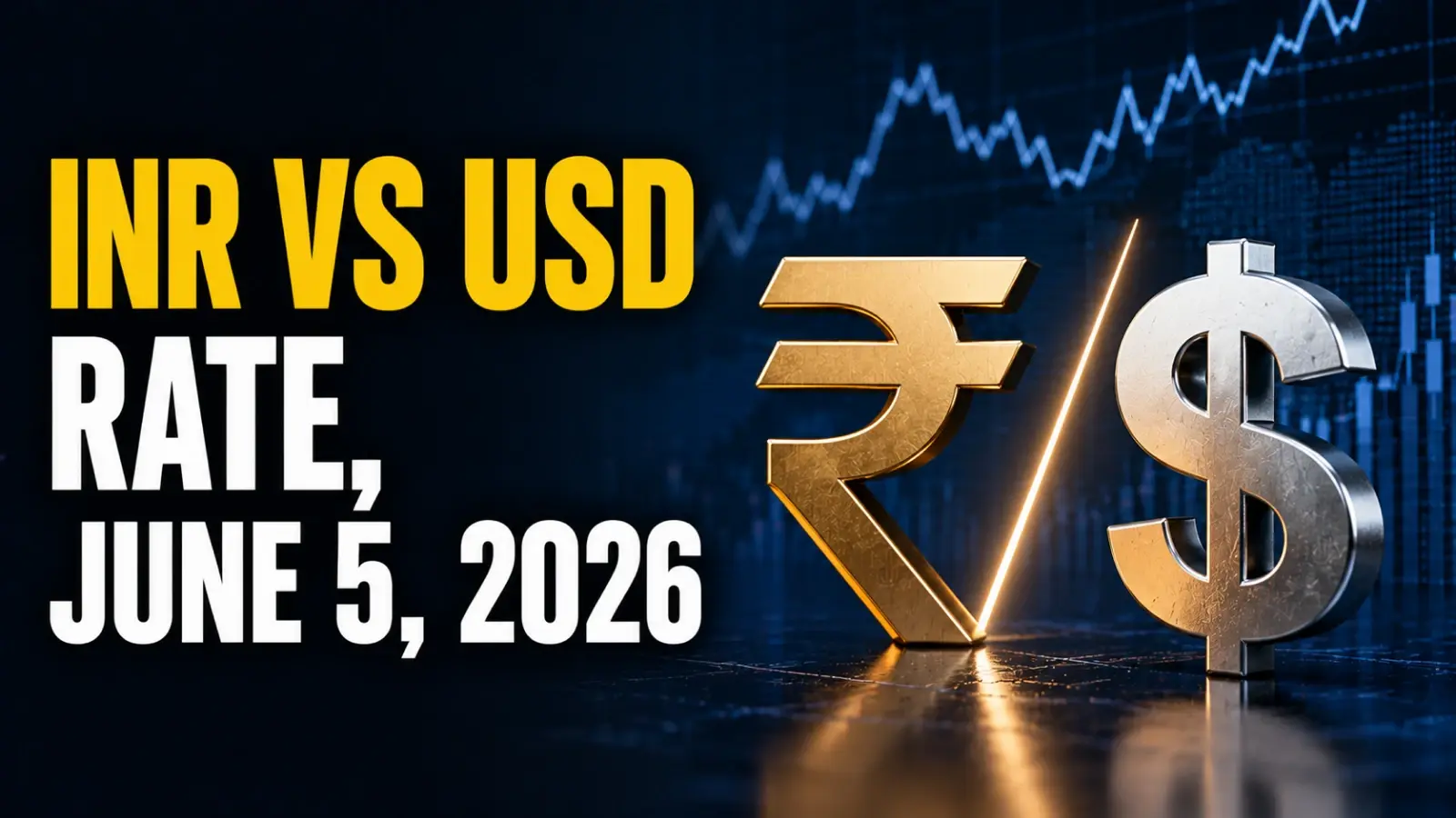 INR vs USD Rate, June 5, 2026: Rupee Rises 11 Paise To 95.63 Against US Dollar Ahead of RBI Policy Decision
