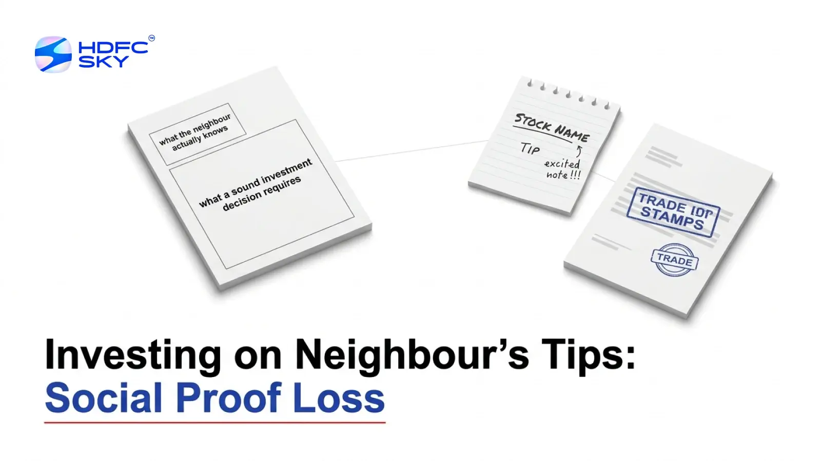 Investing Based on Neighbor's Tip: The Psychology and Math of Social Proof Losses