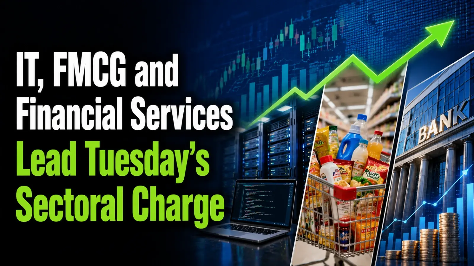 IT, FMCG and Financial Services Lead Tuesday's Sectoral Charge as Broad-Based Buying Continues