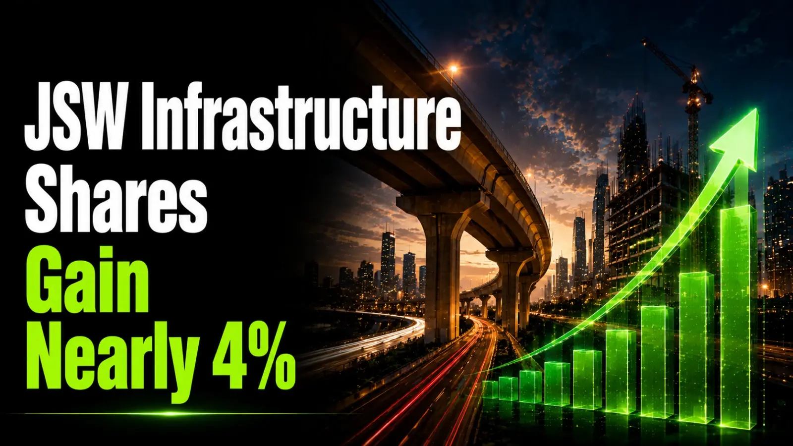 JSW Infrastructure Shares Gain Nearly 4% After QIP Launch at 7% Discount to Market Price