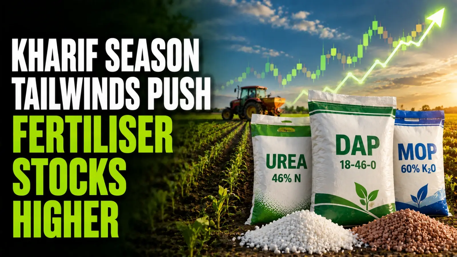 Kharif Season Tailwinds Push Fertiliser Stocks Higher; Chambal, Coromandel Lead Gains