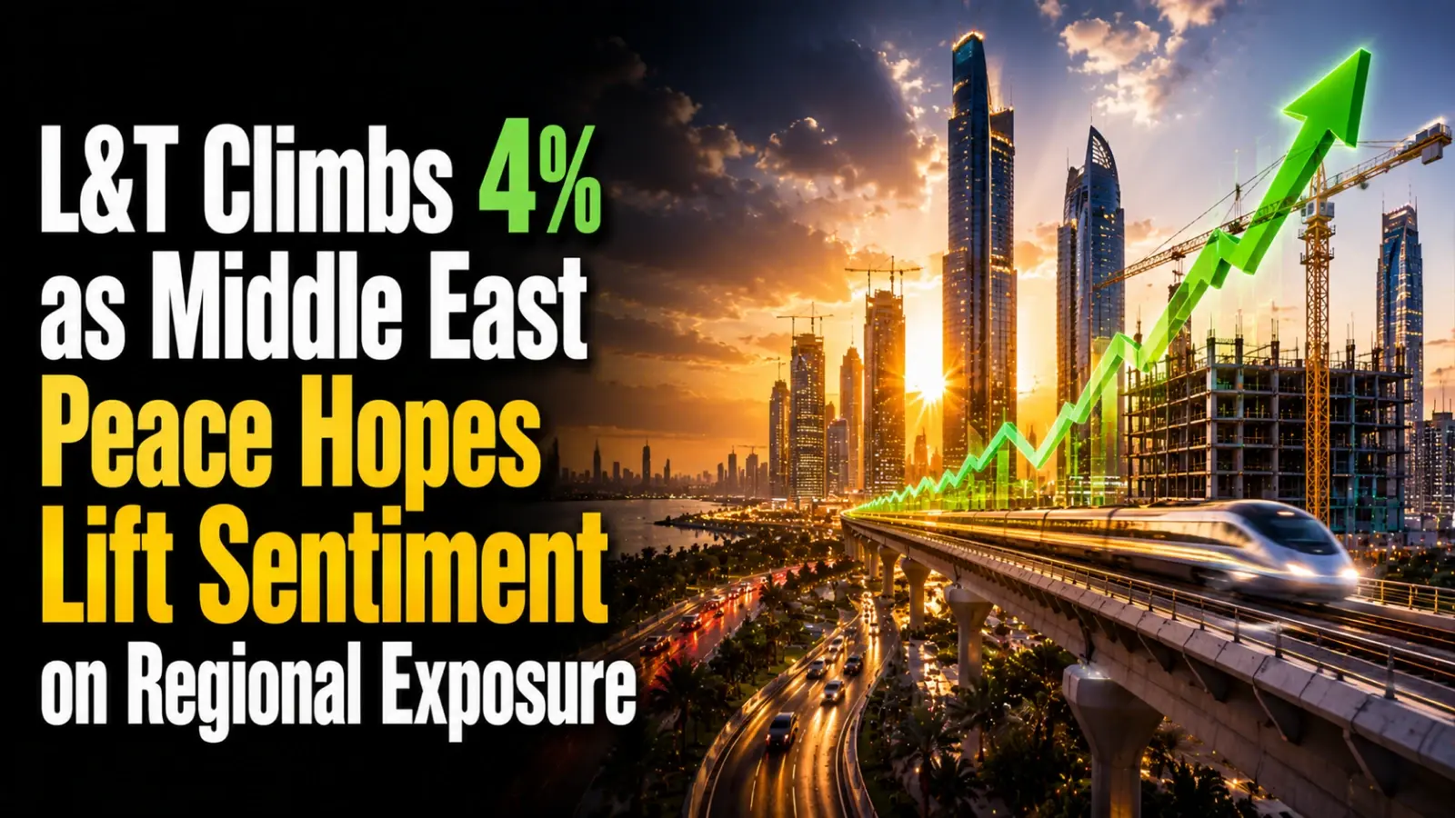 L&T Shares Climb 4% as Middle East Peace Hopes Lift Sentiment on Regional Exposure