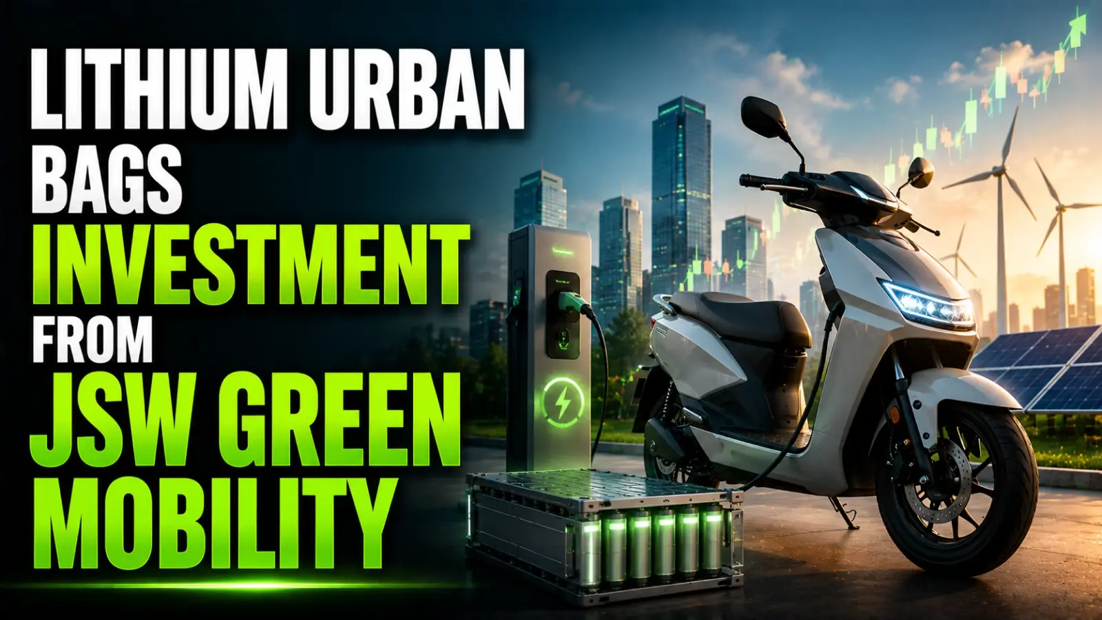 Lithium Urban Bags Investment From JSW Green Mobility, CO Eyes 3-Fold Growth in 2 Years
