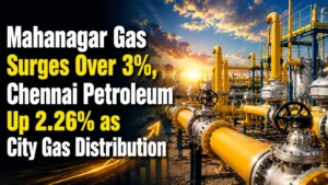 Mahanagar Gas Shares Surge Over 3%, Chennai Petroleum Up 2.26% as City Gas Distribution, Refining Stocks Catch Bid on Iran Tensions