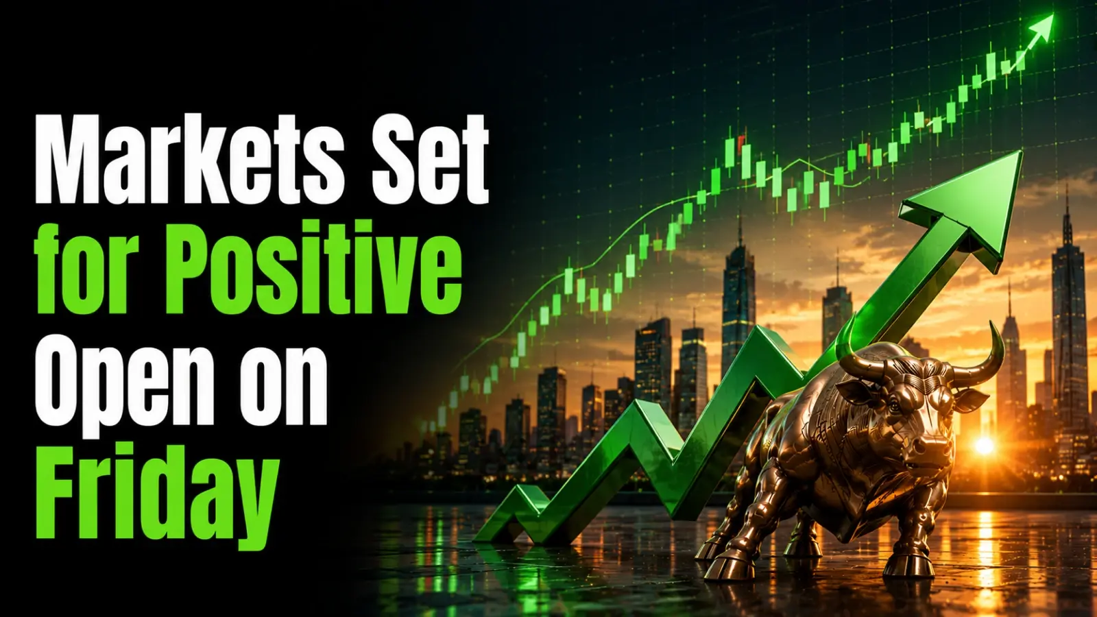 Gift Nifty Upbeat; Markets Set for Positive Open on Friday 