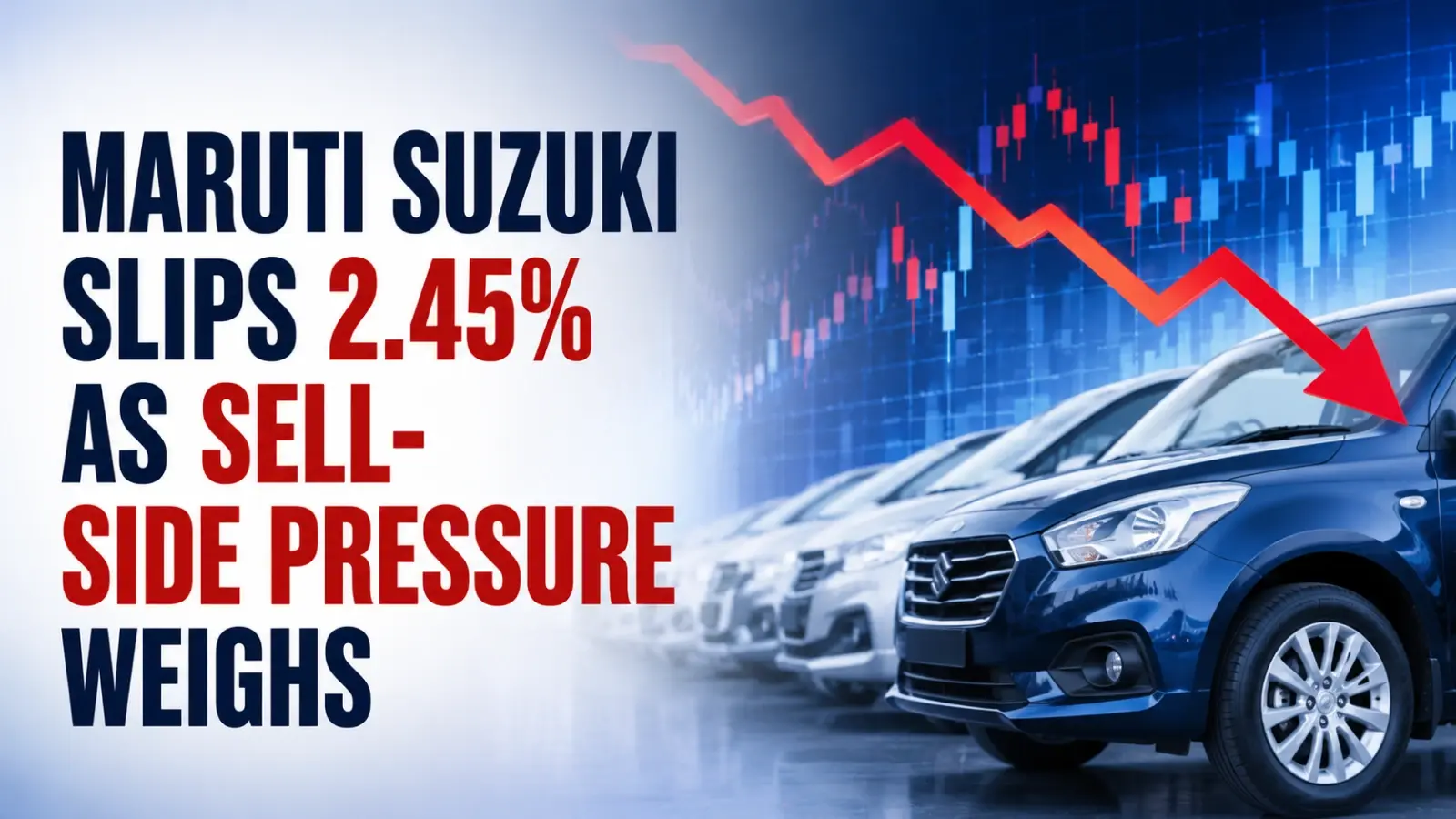 Maruti Suzuki Share Slips 2.45% as Sell-Side Pressure Weighs; Automaker Onboards Five Start-ups