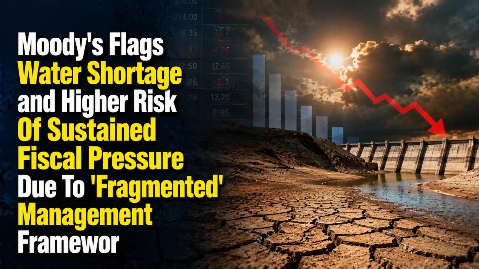 Moody's Flags Water Shortage and Higher Risk Of Sustained Fiscal Pressure Due To 'Fragmented' Management Framework