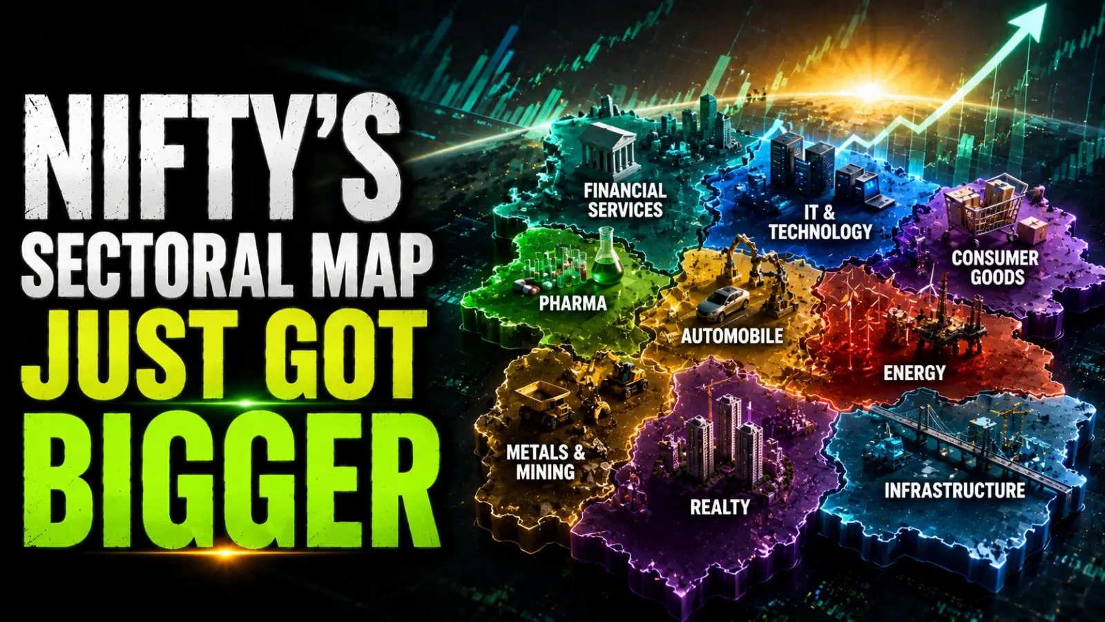 Nifty’s Sectoral Map Just Got Bigger; 34 Indices Now Track India’s Economy
