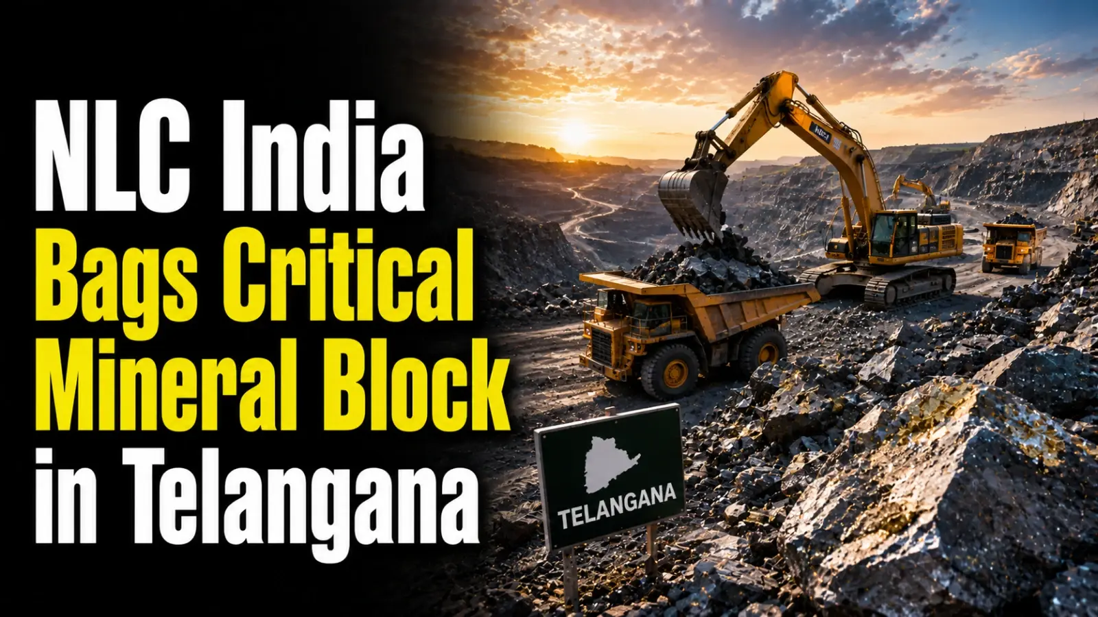 NLC India Bags Critical Mineral Block in Telangana