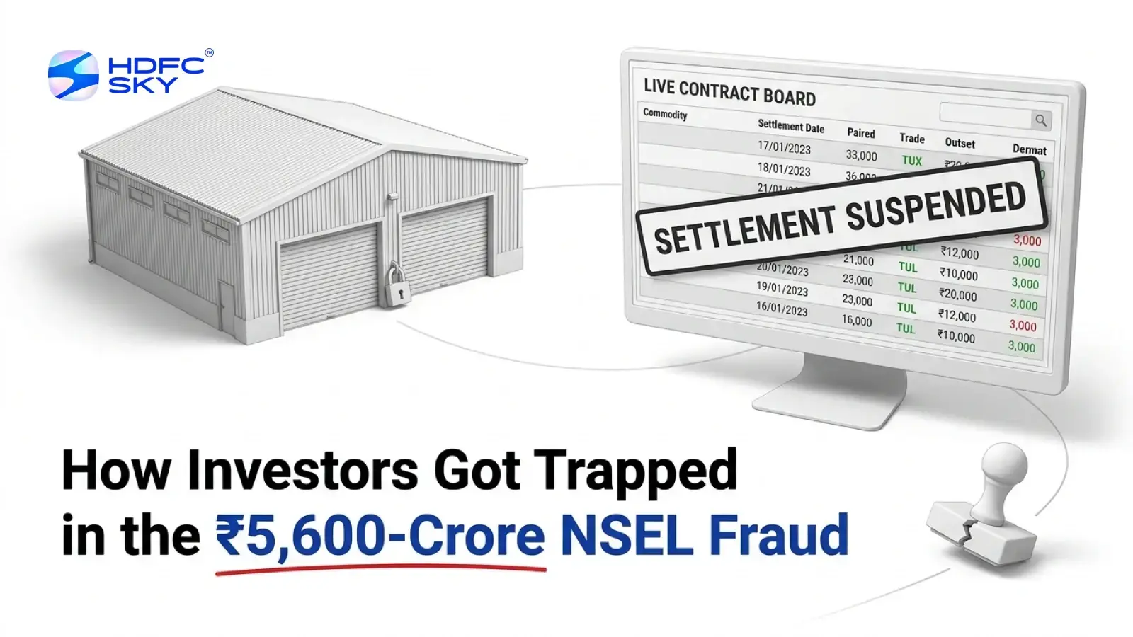 NSEL Crisis 2013: How a Commodity Exchange Ran an INR 5,600 Crore Fraud in Plain Sight
