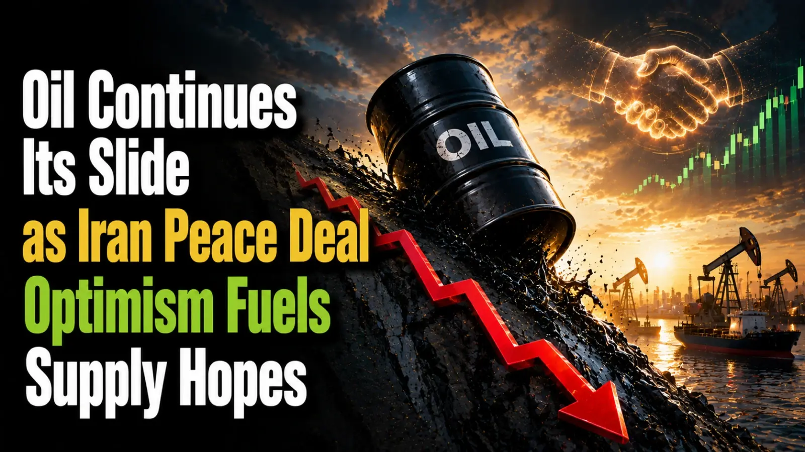 Oil Price Today, June 18, 2026: Crude Oil Slides to $77.8 as Iran Peace Deal Optimism Fuels Supply Hopes