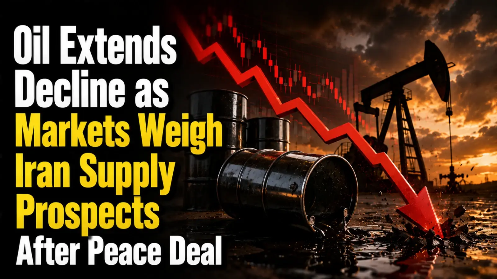 Oil Price Today, June 17, 2026: Oil Extends Decline to $78.6 as Markets Weigh Iran Supply Prospects After Peace Deal