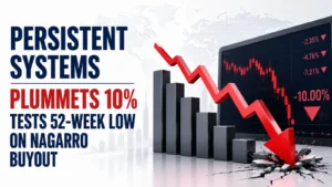 Persistent Systems Share Plummets 10%, Tests 52-Week Low on Nagarro Buyout, $650-mn US Deal